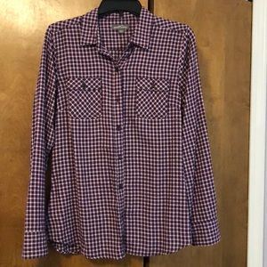 Purple Plaid Flannel